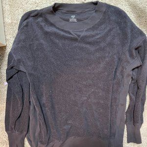 brown oversized sweater, size L